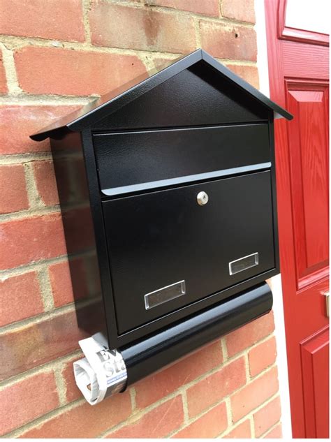 Post Boxes with Newspaper Holder 